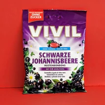 Vivil cukormentes cukorka feketeribizli