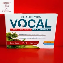 Vocal szopogató tabletta Cseresznye 24db