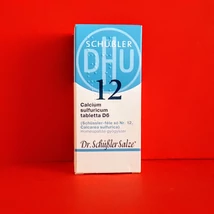 Calcium sulfuricum tabletta Schüssler só Nr.12. D6 200db