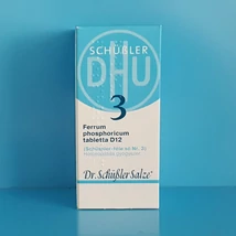 Ferrum phosphoricum tabletta Schüssler só Nr.3. D12 200db