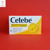 Cetebe 500mg kemény kapszula 60db Cetebe 500mg kemény kapszula 60db