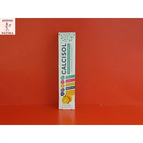 Calcisol szerves Ca D3 K2 vit.Cink pezsgőtabletta 20db