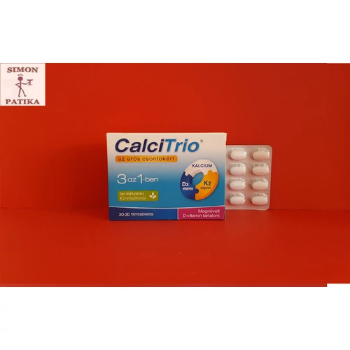 Calcitrio Kalcium K2 D3 filmtabletta 30db