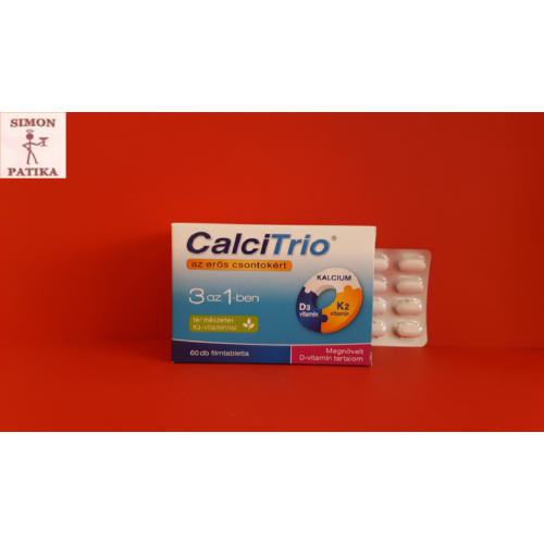 Calcitrio Kalcium K2 D3 filmtabletta 60db