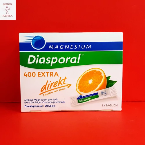 Magnesium-Diasporal Direkt 400 extra granulátum 20db