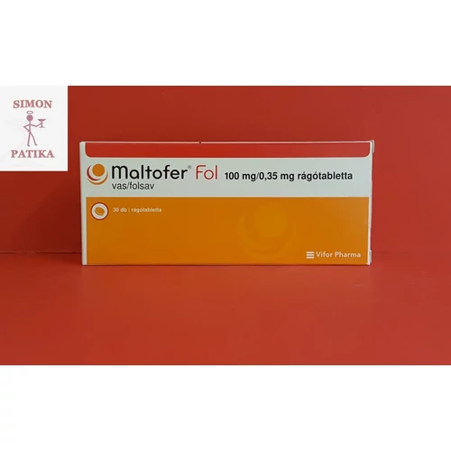 Maltofer Fol rágótabletta 30db