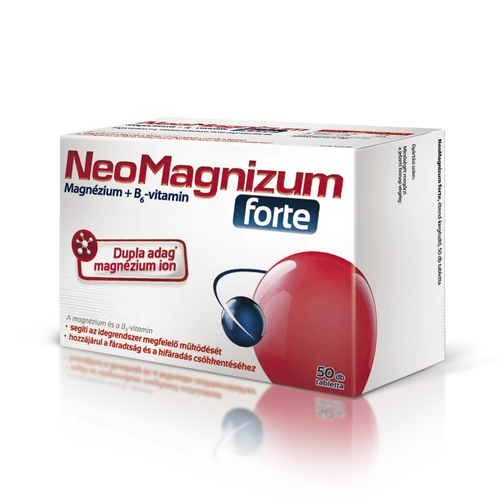 NeoMagnizum Forte magnézium tabletta 50db
