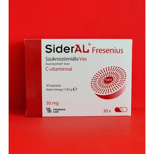 SiderAL Vas C vitaminnal kapszula 30db