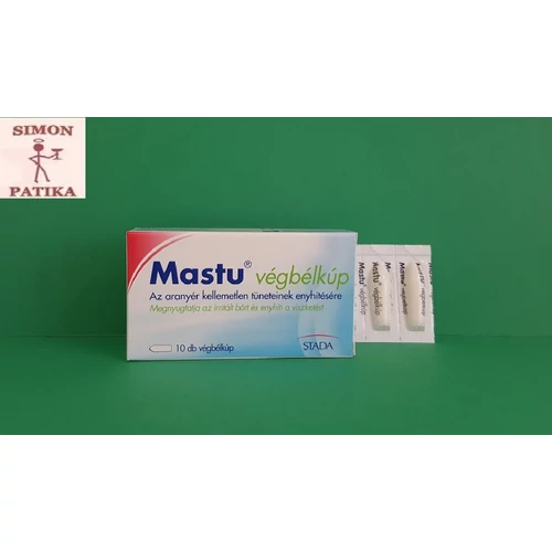 Mastu végbélkúp 10db