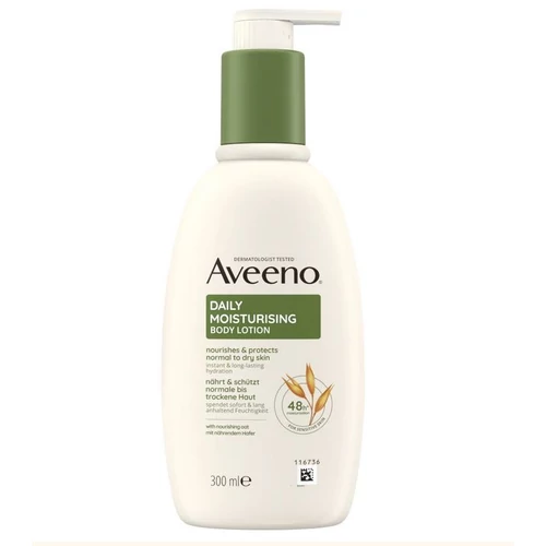 Aveeno Daily Moisturising testápoló illatmentes 300ml