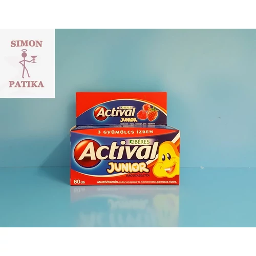 Actival Junior rágótabletta 60x