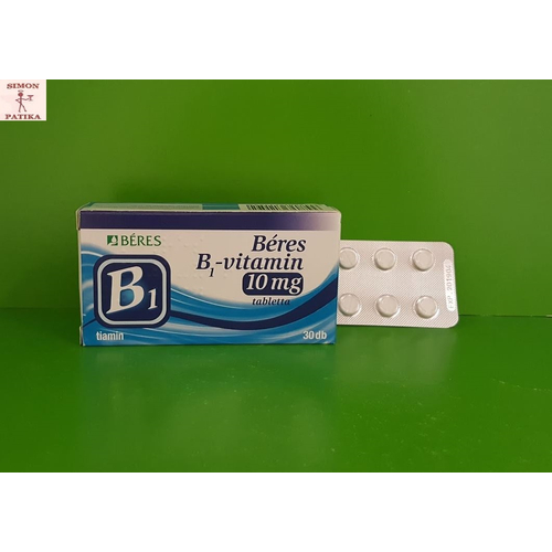 Béres B1 vitamin 10mg  tabletta  30db