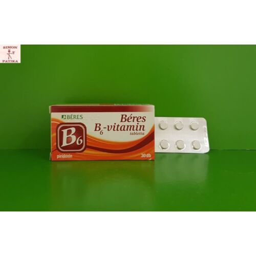 Béres B6 vitamin tabletta 30db