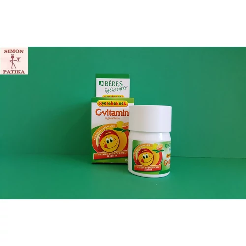 Béres C-vitamin rágótabletta gyereknek 30db