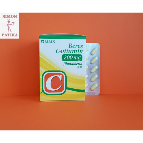 Béres C-vitamin 200mg filmtabletta  90db