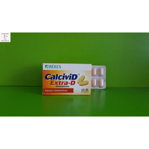 CalciviD Extra-D filmtabletta 60db