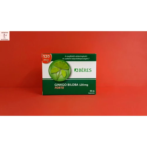 Béres Ginkgo Biloba 120 mg Forte kapszula 60db