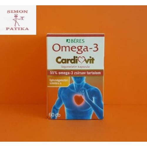 Béres Cardiovit Omega 3 kapszula 60db