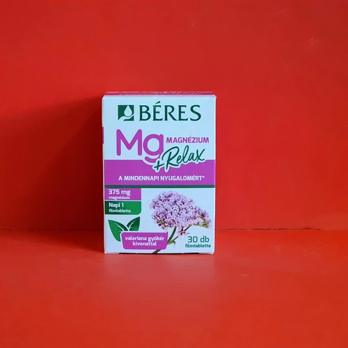 Béres Magnézium + Relax filmtabletta 30db