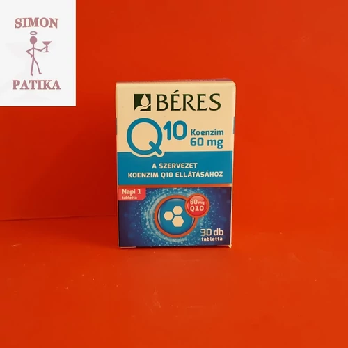 Béres Koenzim Q10  60mg étrkiegészítő tabletta 30db