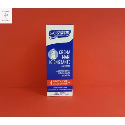Ciccarelli kézfertőtlenítő krém 75ml