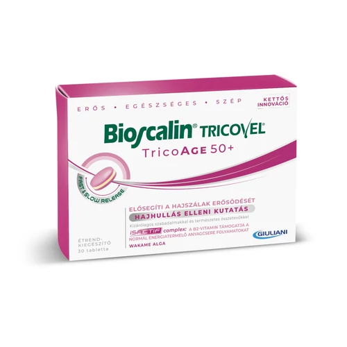 Bioscalin Tricovel TricoAge 50+ tabletta 30db