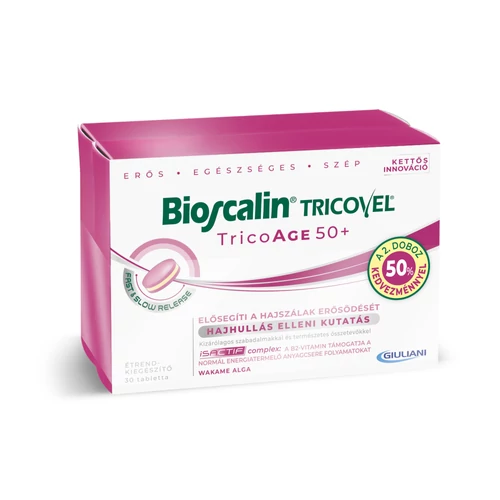 Bioscalin Tricovel TricoAge50+ tabletta 60db