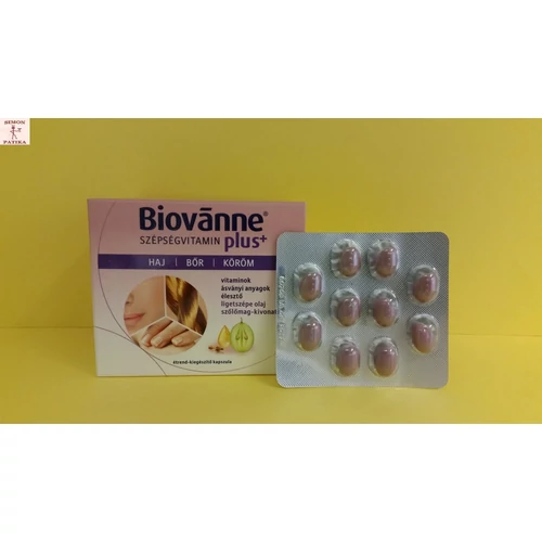 Biovanne Plus  szépségvitamin kapszula 90x