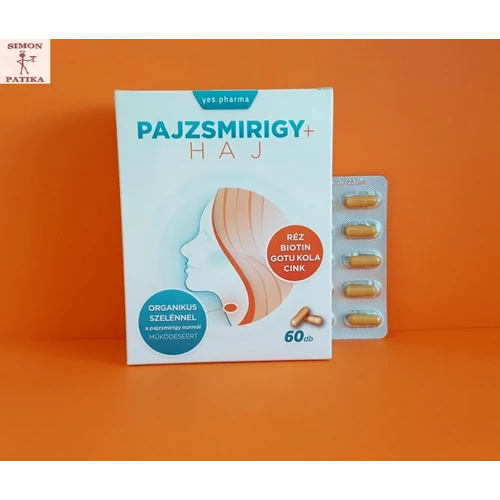 Yes.pharma Pajzsmirigy+Haj kapszula 60db