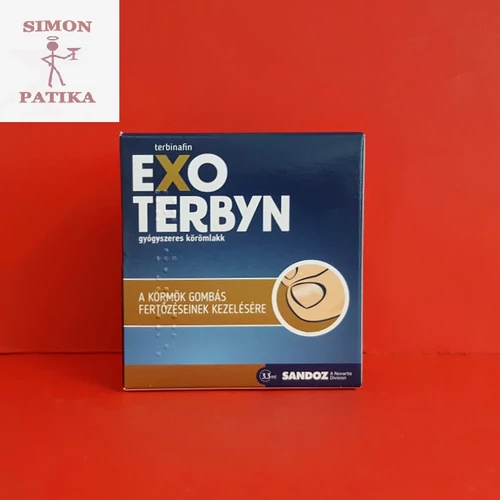 Exoterbyn gyógyszeres körömlakk 3,3ml