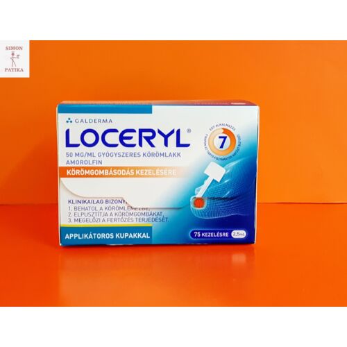 Loceryl gyógyszeres körömlakk 2,5ml