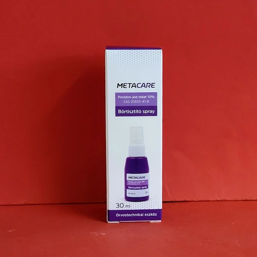 Metacare povidon-jód 10% bőrtisztító spray 30ml