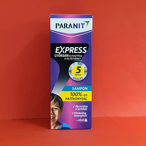 Paranit Express fejtetű kezelő sampon 200ml