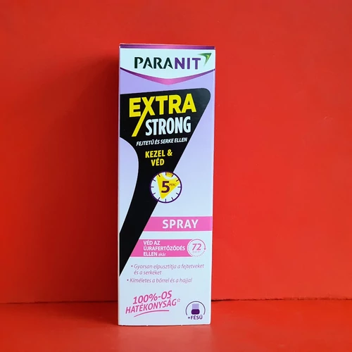Paranit Extra Strong fejtetűírtó spray 100ml