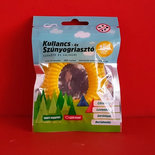 Elysium kullancs-és szúnyogriasztó szilikon karkötő 1db