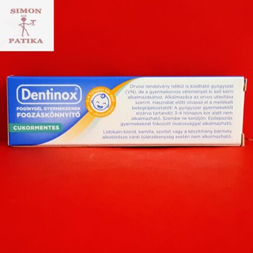 Dentinox fogínygél 10g