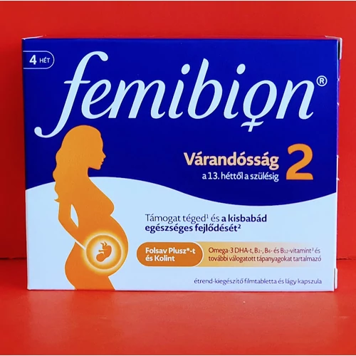 Femibion 2 vitaminkészítmény 4heti adag