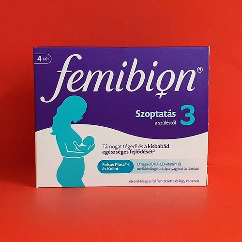 Femibion 3 Szoptatás 4 heti adag