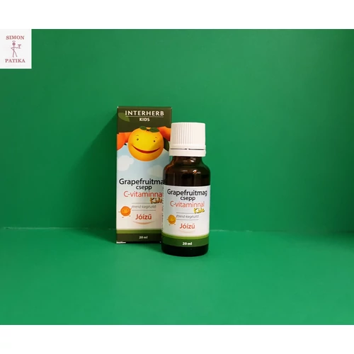 Grapefruitmag csepp C-vitaminnal Kids Interherb 20ml