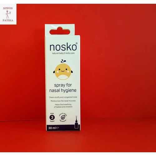 Nosko tengervizes orrspray 3 hó+ izotóniás 30ml