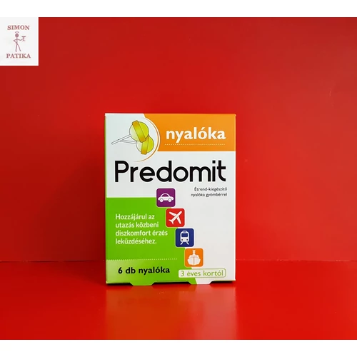 Predomit Gyömbéres nyalóka gyermekeknek