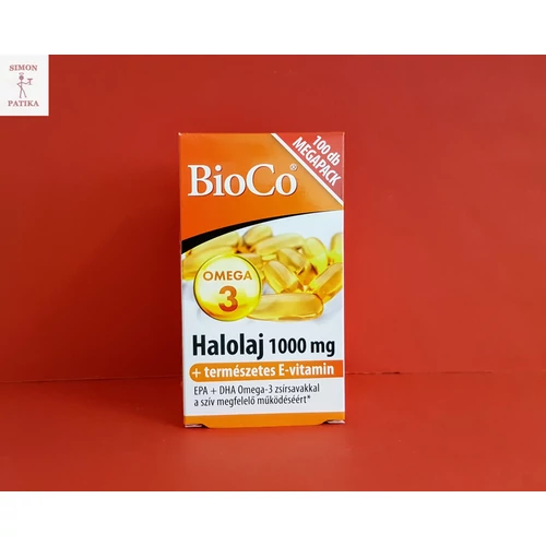 BioCo Halolaj 1000 mg E vitamin kapszula 100db