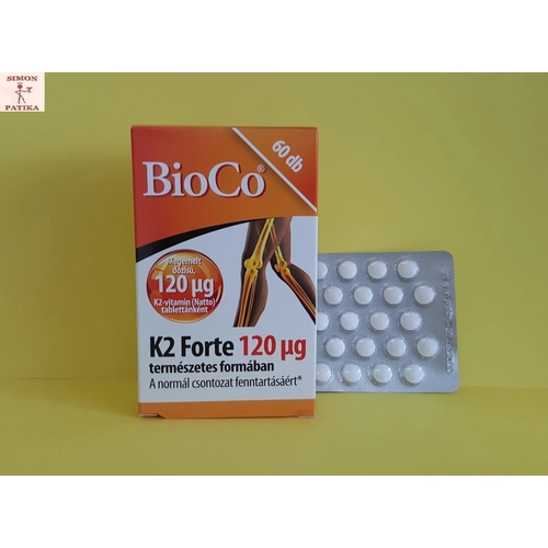 BioCo K2-vitamin Forte 120 µg tabletta 60db