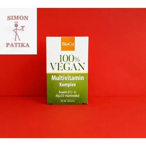 BioCo Vegan Multivitamin Komplex tabletta 30db