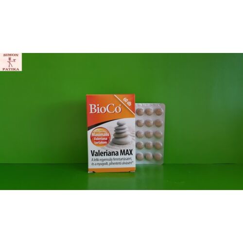 BioCo Valeriana MAX tabletta 60db