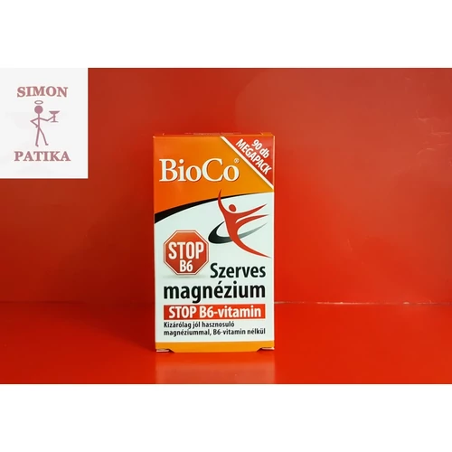 BioCo Szerves Magnézium Stop B6 tabletta 90db