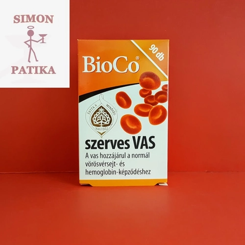 BioCo Szerves Vas tabletta 90db