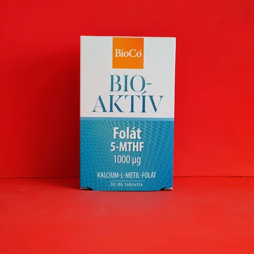 BioCo Bioaktív Folát 1000 mcg tabletta 30db