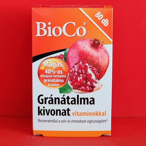 BioCo Gránátalma kivonat tabletta 80db