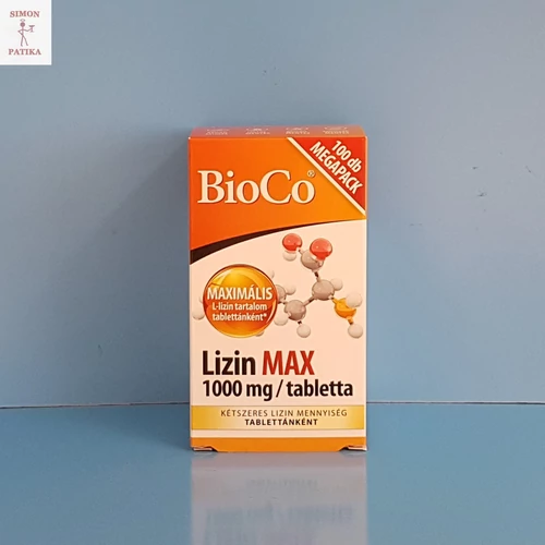 BioCo Lizin Max 1000 mg tabletta 100db